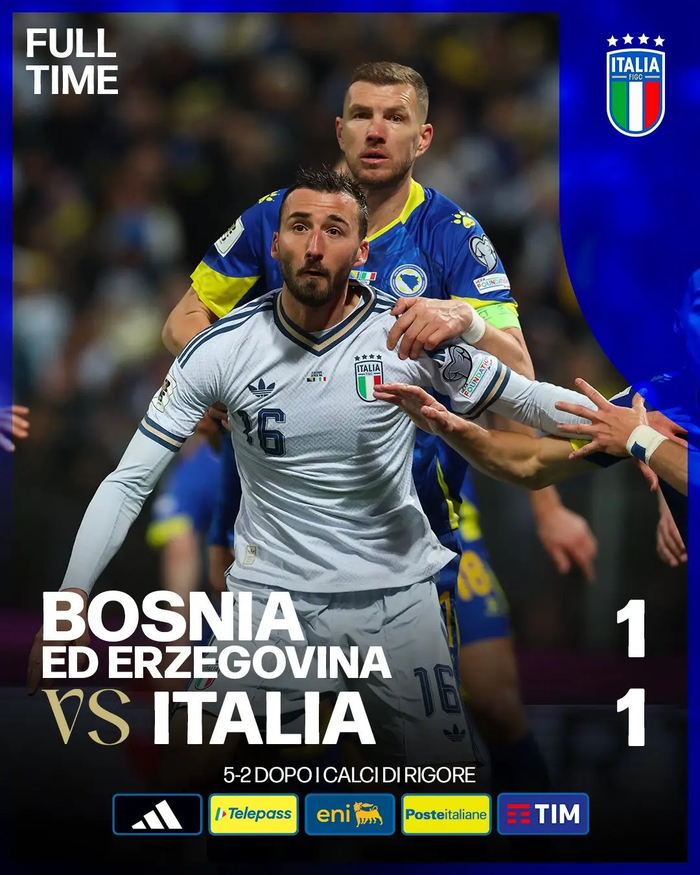 开云平台-从四星荣耀到连续三届缺席：意大利足球的“慢性死亡”绝非偶然！|世界杯|附加赛|意甲|亚历山德罗·巴斯托尼|意大利足球队_新浪新闻